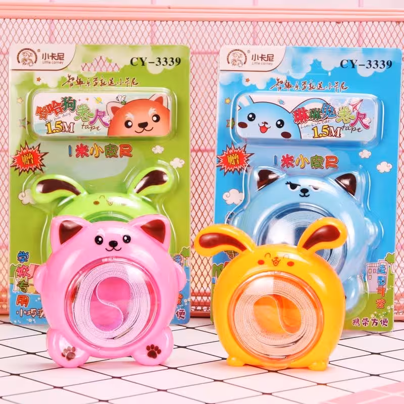 ست متر دو  عددی فانتزی طرح حیوانات