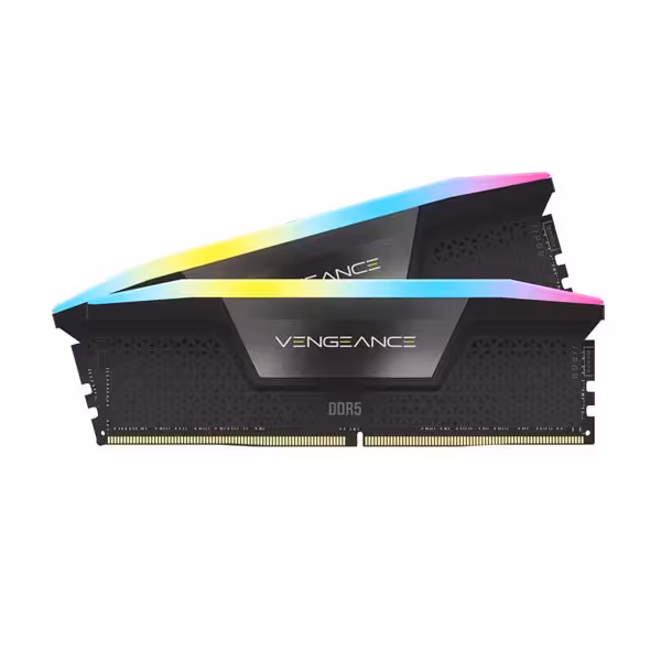 رم CORSAIR مدل Vengeance 5600 RGB BLACK ظرفیت 32GB(16GBx2)