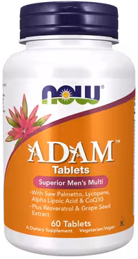 مولتی ویتامین مردانه ADAM (60 کپسول) NOW