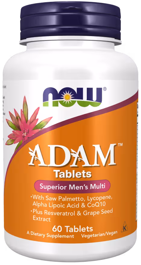 مولتی ویتامین مردانه ADAM (60 کپسول) NOW