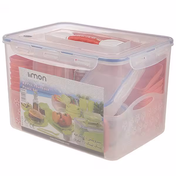 سرویس مسافرتی 85پارچه 8نفره لیمون الوان