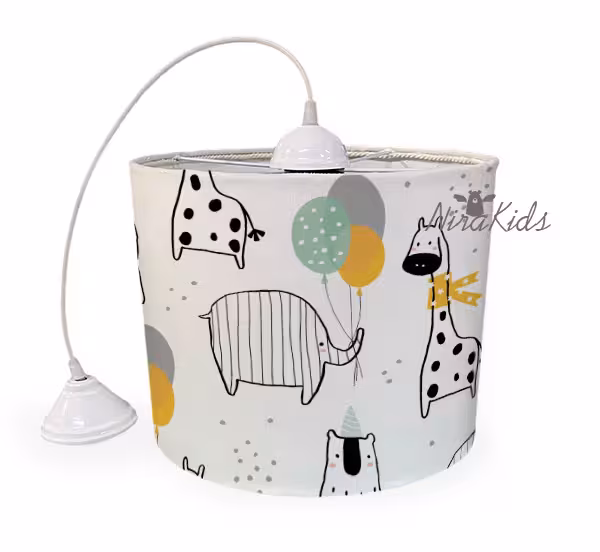 لوستر طرح فیل و بادکنک