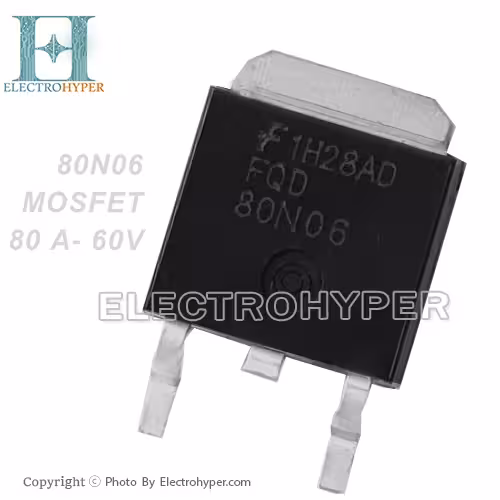 ترانزیستور ماسفت 80n06 smd