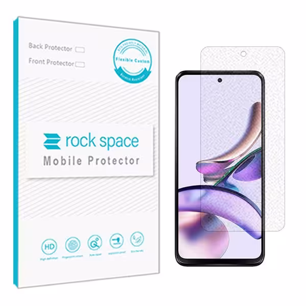 گلس موتورولا Moto G13  مدل نانو هیدروژل گیمینگ برند راک اسپیس کد S