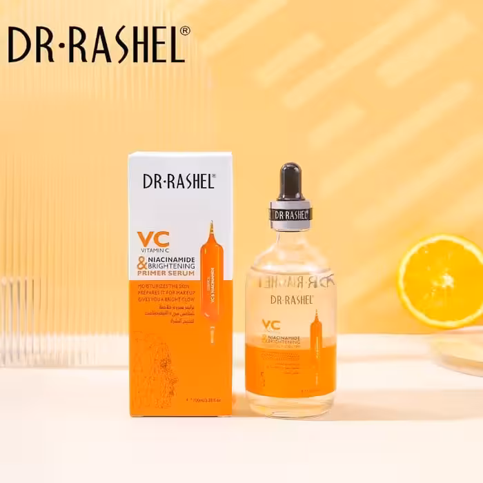 سرم پرایمر روشن کننده ویتامین سی و نیاسینامید دکتر راشل