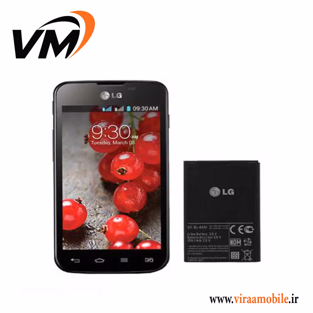باتری اصلی ال جی LG Optimus L5 ii E460 – BL-44JH