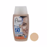 کرم ضد آفتاب رنگی SPF50 پوست چرب و جوش دار پیکسل 50ml (بژ طبیعی)