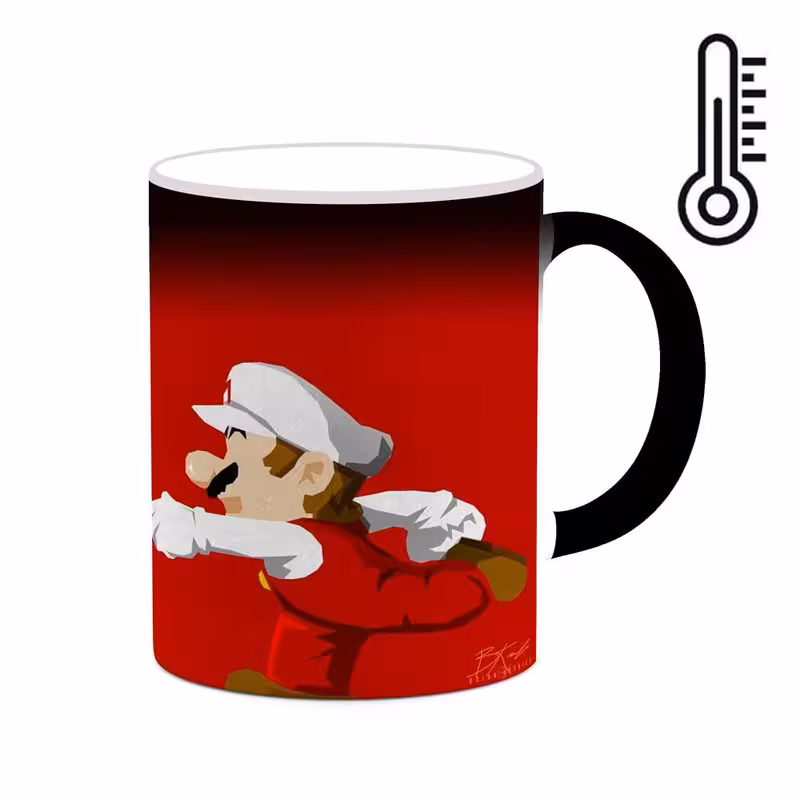ماگ حرارتی   بازی سوپر ماریو Super Mario کد mgh30505