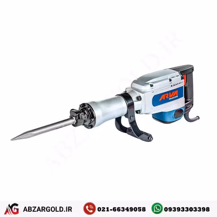 چکش تخریب 15 کیلویی 6 گوش 1500 وات آروا مدل 5258