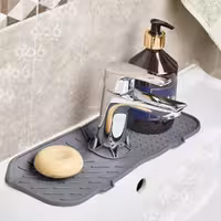 آشپزخانه آبگیر سیلیکونی دور شیر ساده