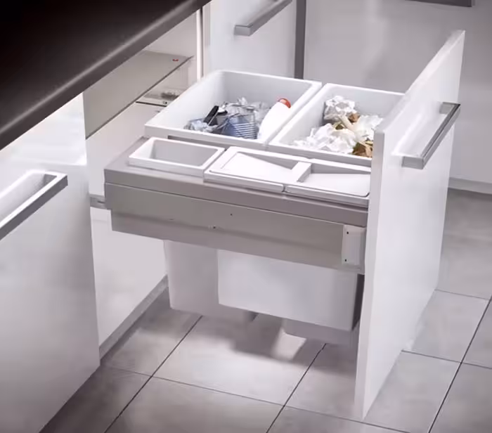 سطل چند منظوره توکار متصل به بدنه هایلو مدل یوروکارگواس سی جهت یونیت عرض 60 سانتیمتر 3619771 فانتونی کد Q260