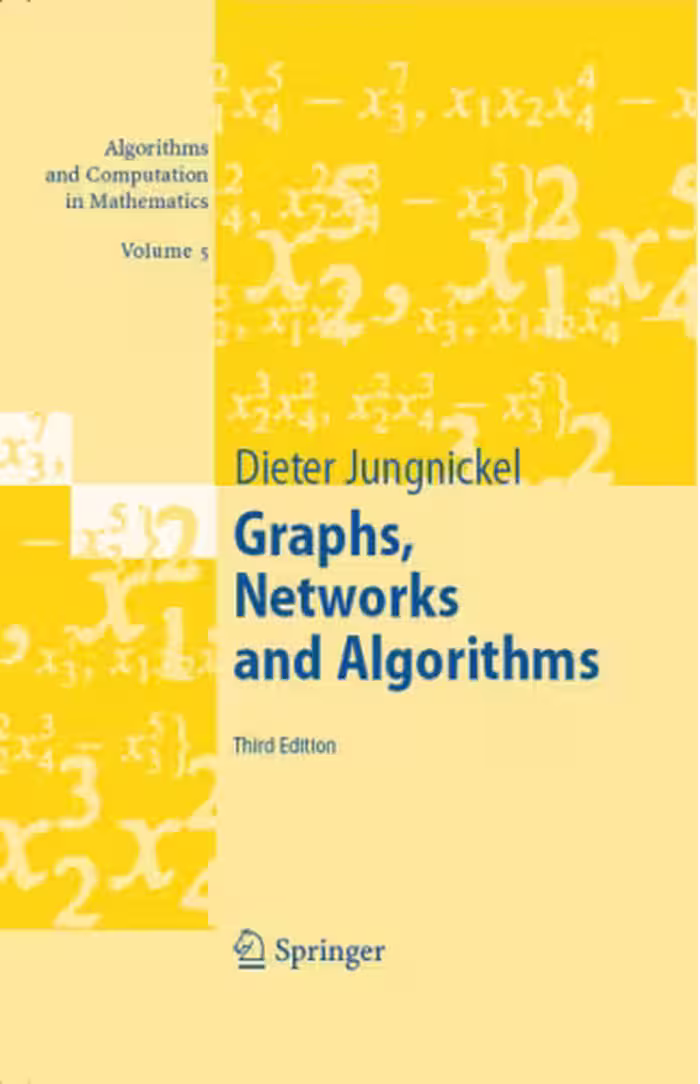 خرید و دانلود نسخه کامل کتاب Graphs, Networks and Algorithms