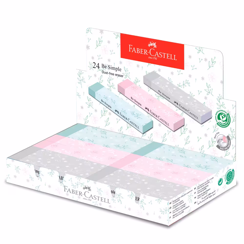 فابرکاستل پاک کن بی سیمپل داست فری Faber-Castell Be Simple Eraser Dust Free Eraser 187411