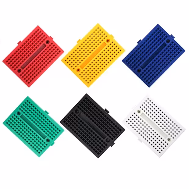 برد بورد مینی 170 سوراخ سفید BreadBoard مخصوص آردوینو