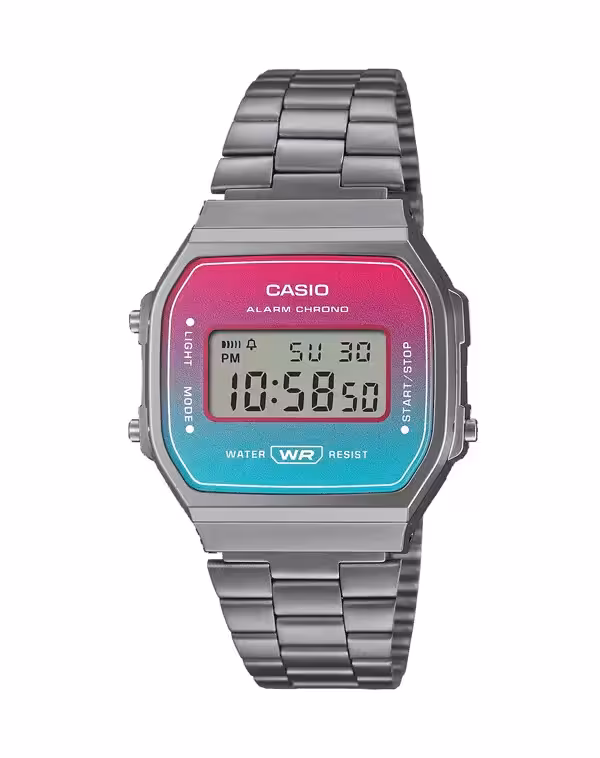 ساعت مچی دیجیتالی نوستالژی کاسیو مدل CASIO A168WERB-2ADF
