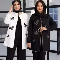 کت مزون دوز مجلسی عیدانه پاپیونی مغزی دوزی
