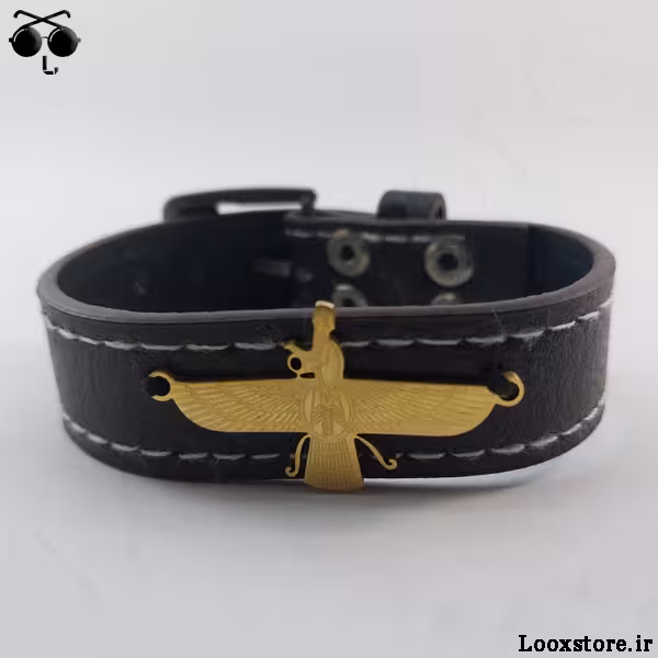 دستبند چرم فروهر شیک و لوکس