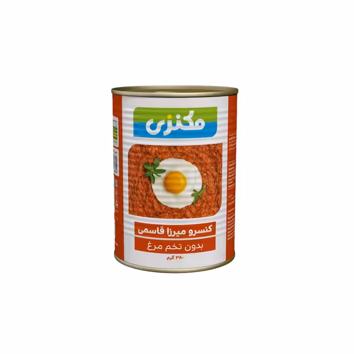 کنسرو میرزا قاسمی مکنزی بدون تخم مرغ 380 گرمی
