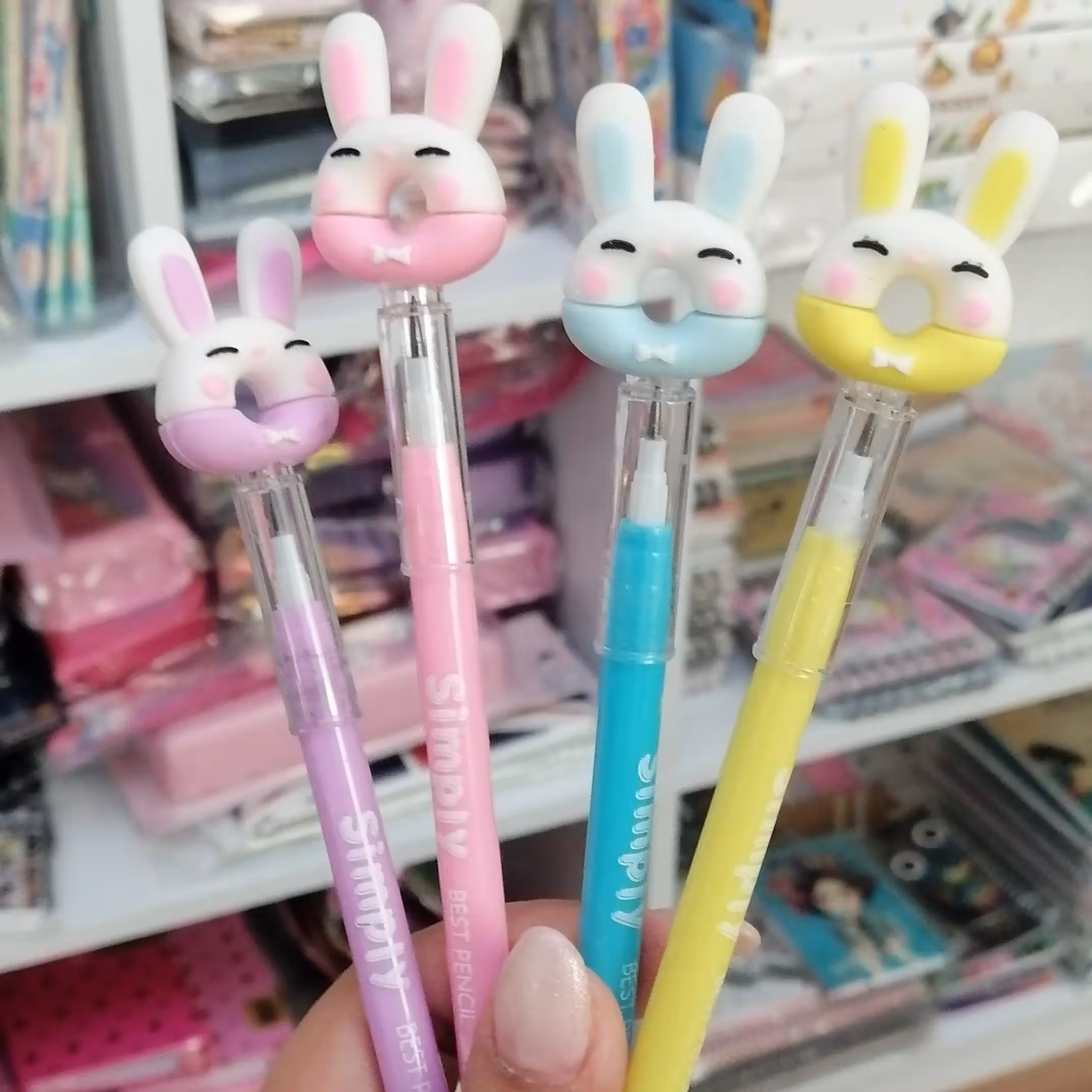 مداد فشنگی دونات خرگوشی