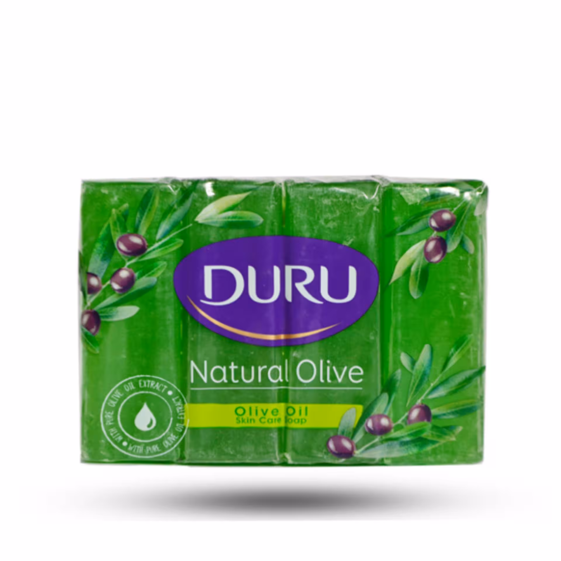 صابون حمام دورو حاوی روغن زیتون بسته 4 عددی