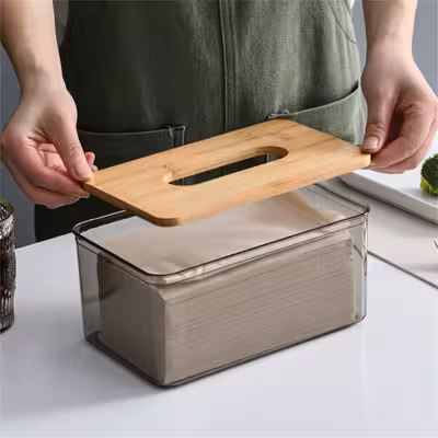 جعبه دستمال کاغذی مدل LUXE PLUS