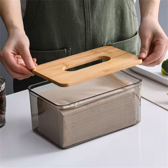 جعبه دستمال کاغذی مدل LUXE PLUS