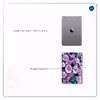 برچسب پوششی ماهوت مدل Purple-Flower مناسب برای تبلت اپل iPad mini 2 2013 A1490
