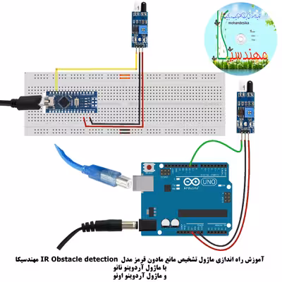 کیت آموزشی مهندسیکا مدل خلاقیت بتا کد Arduino50-B