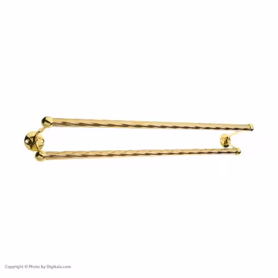 آویز حوله مدل مارپیچ دوقلو کد 1630