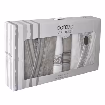 سرویس حوله پالتویی دانتلا ویتا 6 تکه مدل Monica سایز 110 سانتی متر