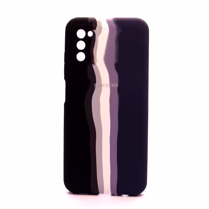 کاور مدل سیلیکونی طرح آبرنگی H08 مناسب برای گوشی موبایل سامسونگ Galaxy A03S  