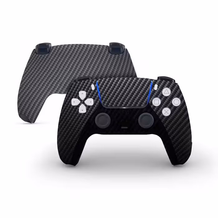 برچسب کنسول بازی PS5 مدل carbon مات مناسب دستگاه دیسک خور