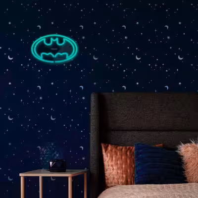 چراغ دیواری نئون دیزاین طرح Batman_TBL