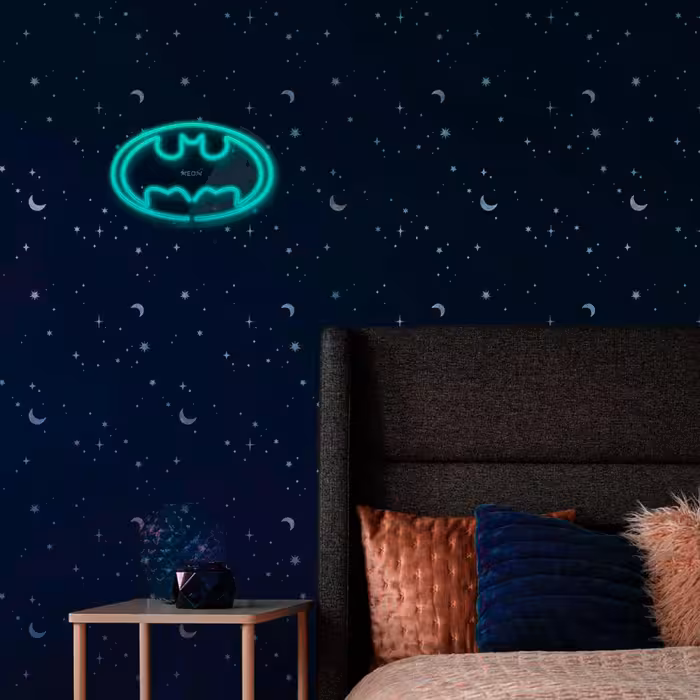 چراغ دیواری نئون دیزاین طرح Batman_TBL