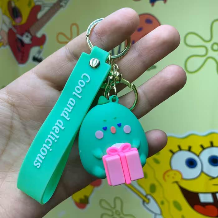 جاکلیدی مدل سیلیکونی طرح دایناسور