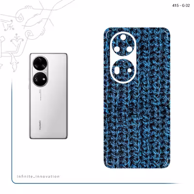 برچسب پوششی ماهوت مدل Fabric Texture 2 مناسب برای گوشی موبایل هوآوی P50 Pro