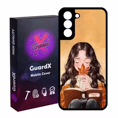 کاور گارد ایکس طرح Girl مدل Glass10223 مناسب برای گوشی موبایل سامسونگ Galaxy S21 FE
