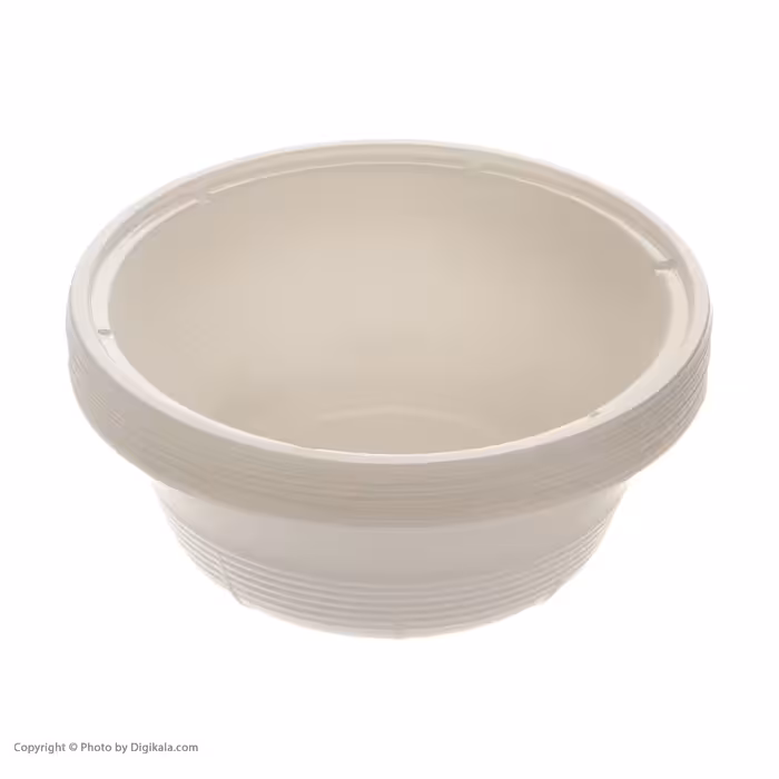 کاسه یکبار مصرف تیروژ مدل AKAS100B10 بسته 10 عددی