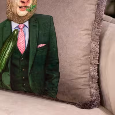 کاور کوسن طرح گوسفند