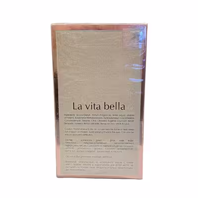 ادو پرفیوم زنانه الحمبرا مدل la vita bella  حجم 100 میلی لیتر