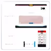 برچسب پوششی ماهوت مدل Rose Gold Leather مناسب برای تبلت سامسونگ Galaxy Tab A 9.7 2015 T550