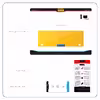 برچسب پوششی ماهوت مدل Matte-Deep-Mustard مناسب برای تبلت سامسونگ Galaxy Tab S 10.5 2014 T800