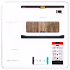 برچسب پوششی ماهوت مدل Light Walnut Wood مناسب برای تبلت ایسوس Transformer 3 Pro 2016