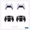 برچسب دسته بازی PS5 ماهوت مدل Carbon-Fiber بسته دو عددی