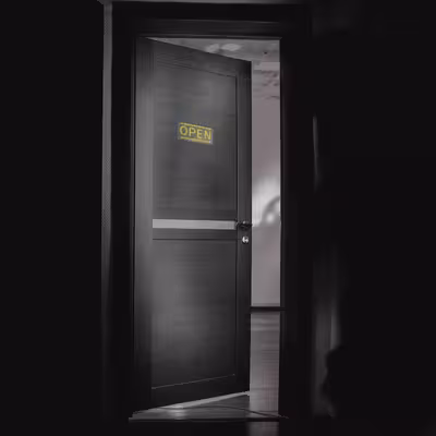 چراغ دیواری نئون دیزاین طرح Open_YL