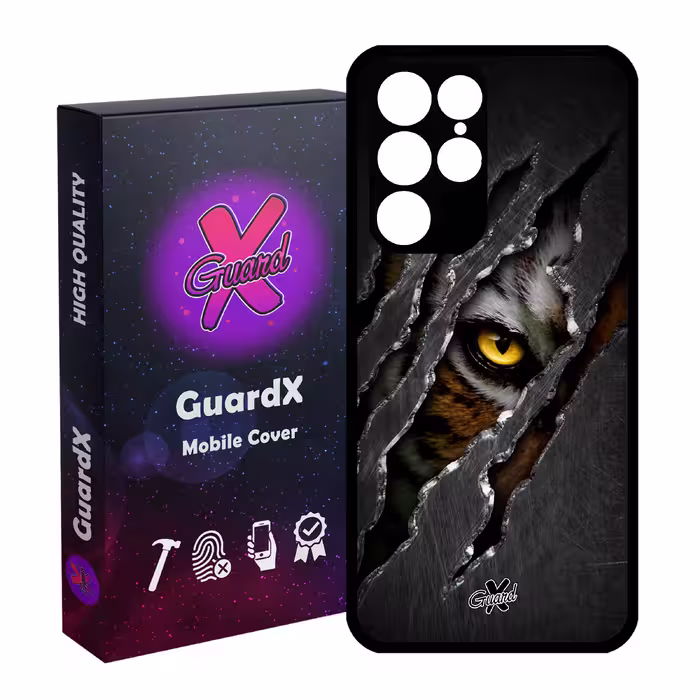 کاور گارد ایکس طرح Tiger مدل Glass10192 مناسب برای گوشی موبایل سامسونگ Galaxy S22 Ultra
