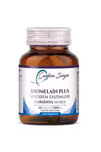 کپسول بروملین عصاره گارسینیا کامبوجیا Canfeza Sezgin - بسته 60 عددی