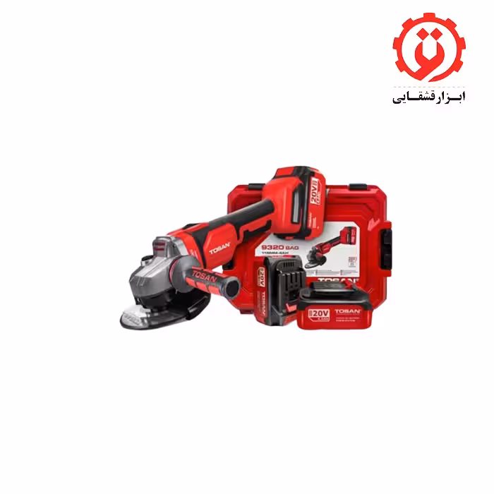 مینی فرز شارژی براشلس 20 ولت توسن مدل 9320BAG