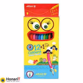 مداد رنگی 12 رنگ آریا