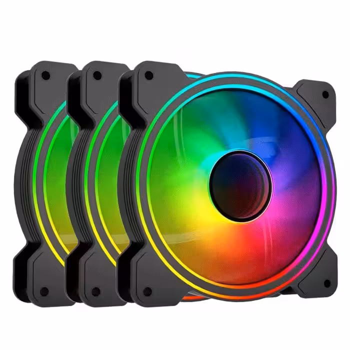 فن کیس لاجی کی LogiKey F322 ARGB 12*12 بسته 3 عددی